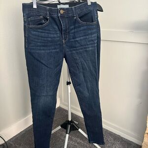 Wit & Wisdom Dark Indigo Skinny Jeans